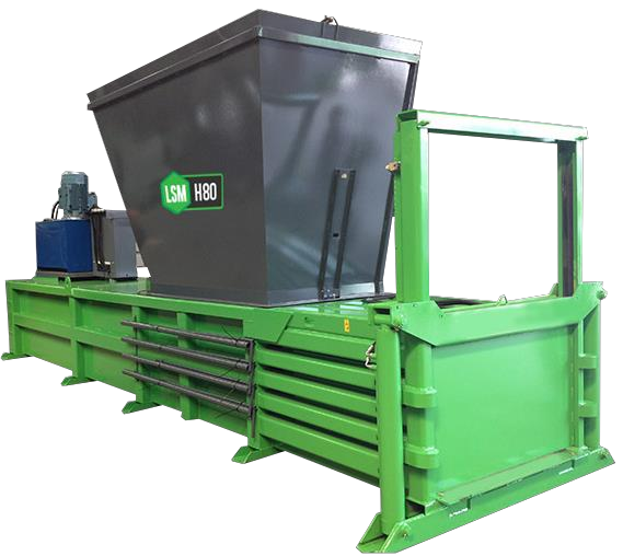 H80 horizontal hardboard baler machine