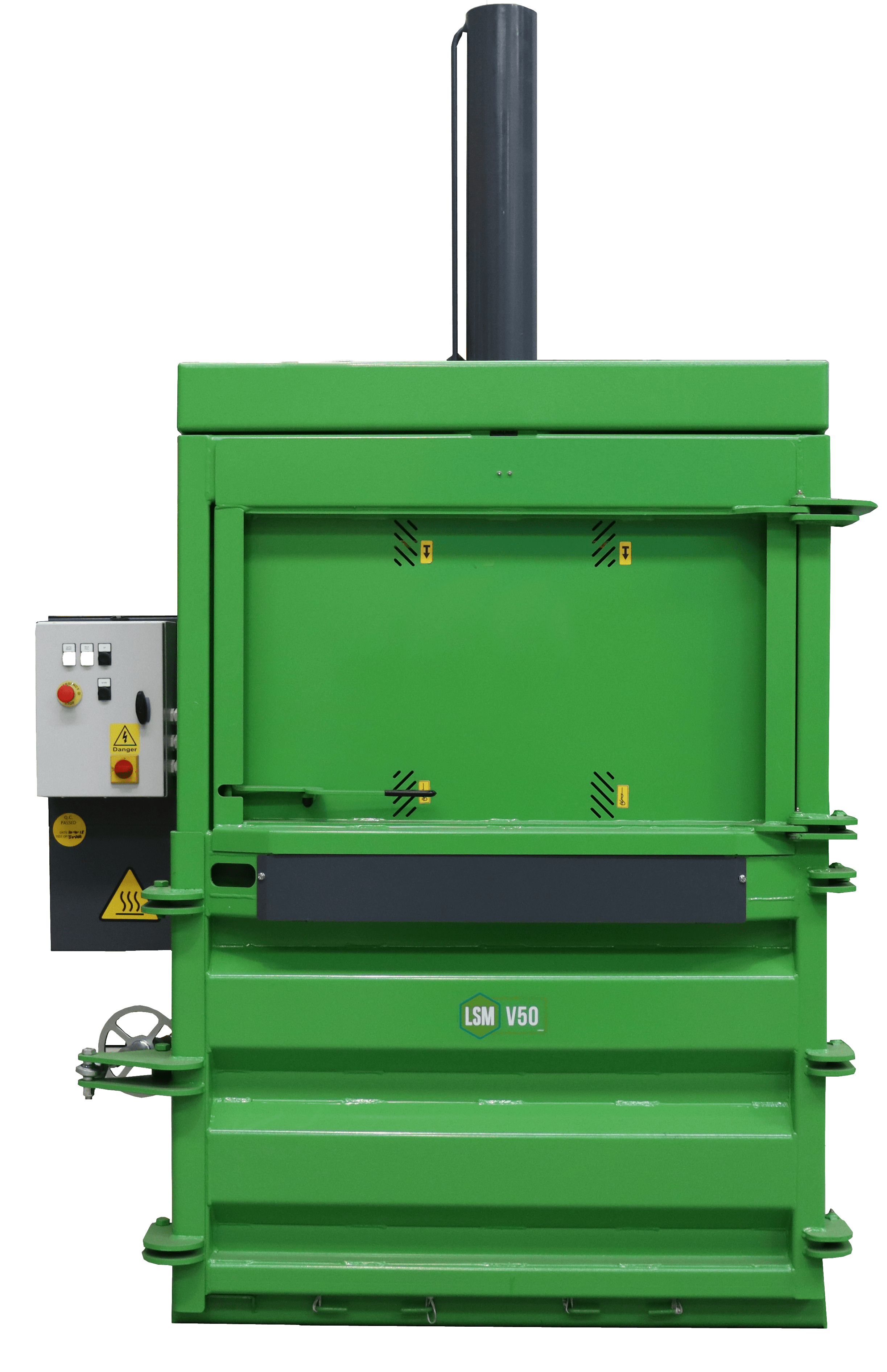 V50 mill cardboard and plastic baler