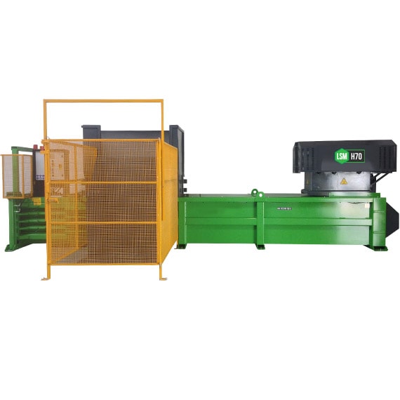 H70 horizontal cardboard baler machine