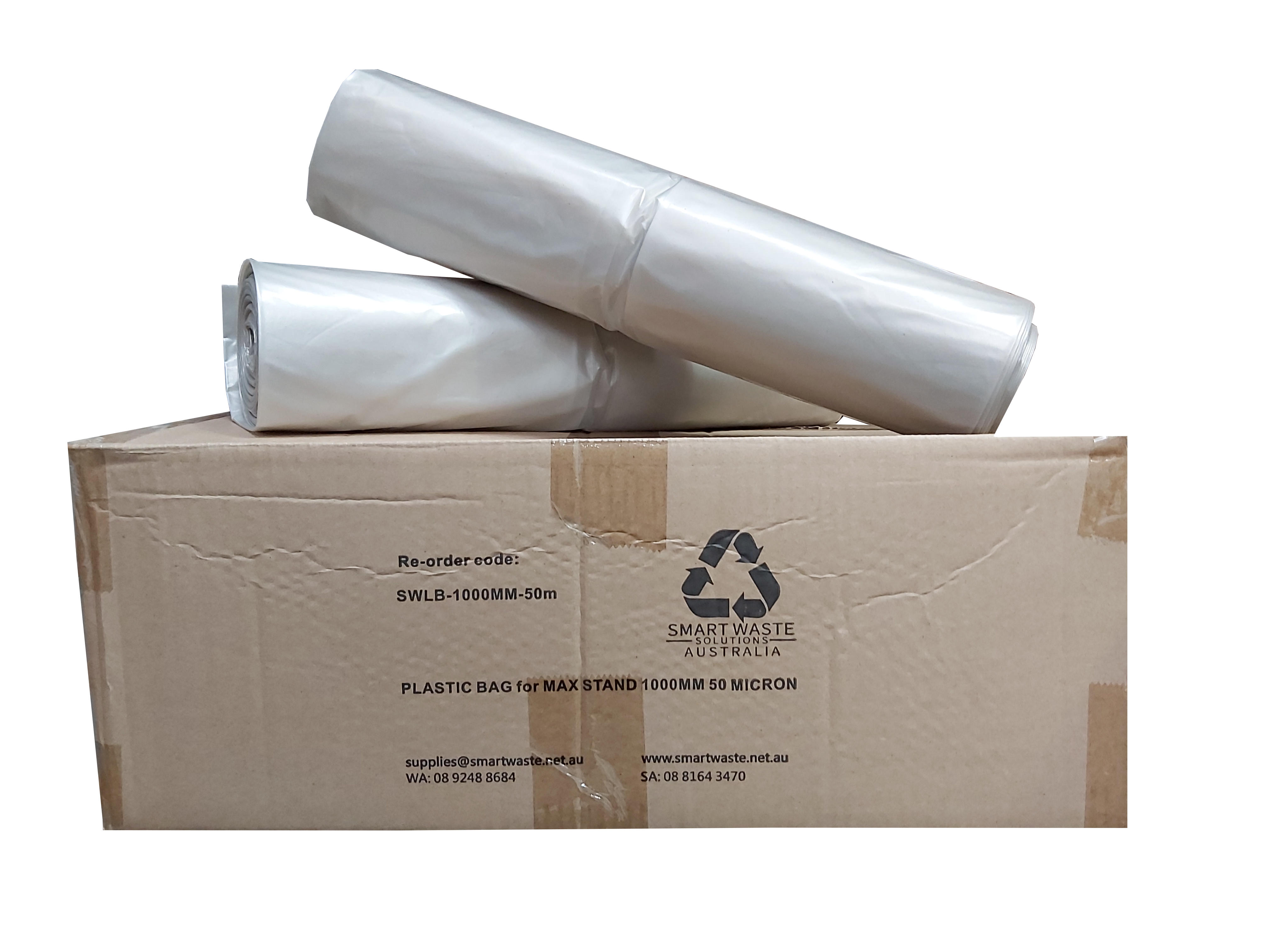 Plastic Bag Stand Bags – Max – 100 per carton