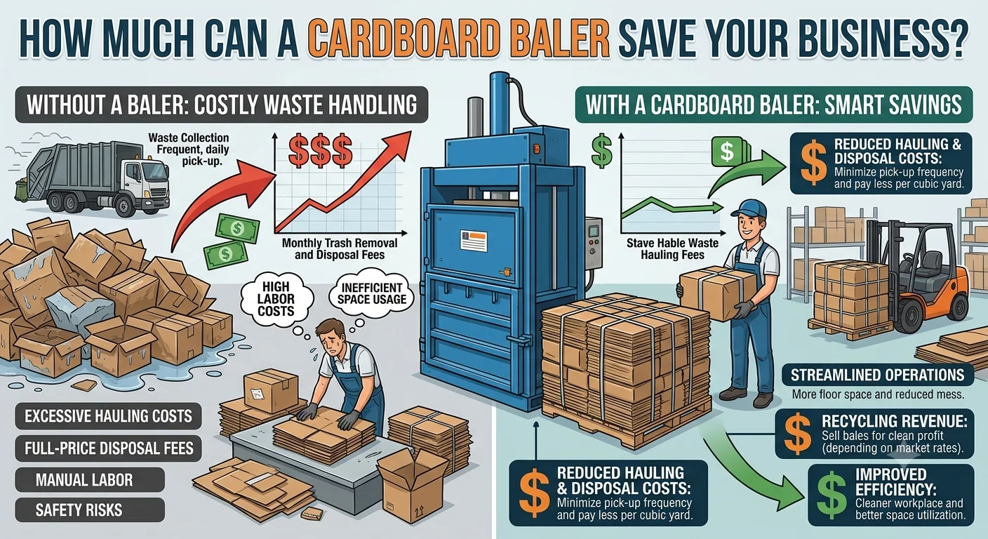 Cardboard Baler Save Your Business